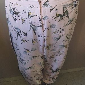 Rachel Rachel Roy floral pink jogger